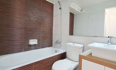 Arriendo dpto. 1 dormitorio, 1 baño. Metro Toesca