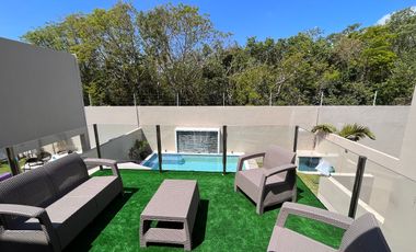 CASA THULA CON ALBERCA PRIVADA PLAYA DEL CARMEN