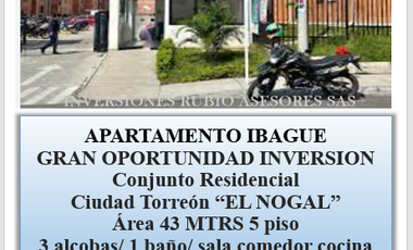 IBAGUE VENDO APARTAMENTO