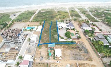 VILLAMIL PLAYAS VENDO 1462 MTS2 DE TERRENO FRENTE AL MAR