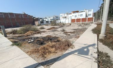 Terreno de 173 m² al lado de Urb. Puente Blanco – Ideal para vivienda o proyecto