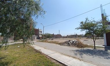 Terreno residencial en Sol de Ica XIV etapa – Frente de 6 ml, vista a parque, PORTALES