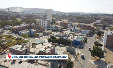 Terreno residencial en Sol de Ica XIV etapa – Frente de 6 ml, vista a parque, PORTALES