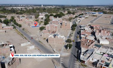 Terreno residencial en Sol de Ica XIV etapa – Frente de 6 ml, vista a parque, PORTALES