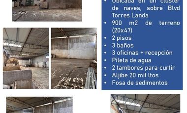 Nave Industrial en renta lista para hacer algunos proceso de la curtiduria