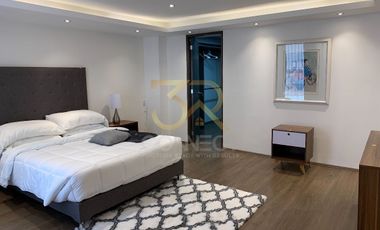 Departamento PH en Renta en Polanco 3R/3.5B/2E - Amueblado - 3 terrazas - 500m2