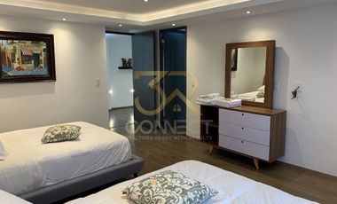 Departamento PH en Renta en Polanco 3R/3.5B/2E - Amueblado - 3 terrazas - 500m2