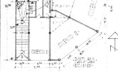 Terreno/Edificio comercial en Venta en la Colonia Roma