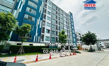 Condominium 28.01 sq.m. The Kit Plus Phahon Yothin - Khu Khot Phase 2 Building D near BTS Khu Khot, Soi Lam Luk Ka 11 near Lam Luk Ka main road, Phaho