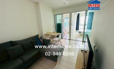 Condominium 28.01 sq.m. The Kit Plus Phahon Yothin - Khu Khot Phase 2 Building D near BTS Khu Khot, Soi Lam Luk Ka 11 near Lam Luk Ka main road, Phaho
