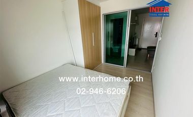 Condominium 28.01 sq.m. The Kit Plus Phahon Yothin - Khu Khot Phase 2 Building D near BTS Khu Khot, Soi Lam Luk Ka 11 near Lam Luk Ka main road, Phaho