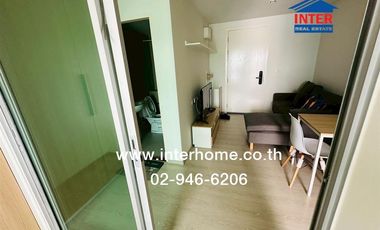 Condominium 28.01 sq.m. The Kit Plus Phahon Yothin - Khu Khot Phase 2 Building D near BTS Khu Khot, Soi Lam Luk Ka 11 near Lam Luk Ka main road, Phaho
