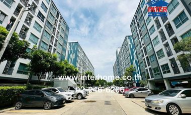 Condominium 28.01 sq.m. The Kit Plus Phahon Yothin - Khu Khot Phase 2 Building D near BTS Khu Khot, Soi Lam Luk Ka 11 near Lam Luk Ka main road, Phaho