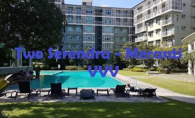 Studio, 38 sqm., Two Serendra, Bonifacio Global City.