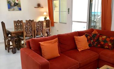 Casa de playa en Yucalpetén completamente amueblada