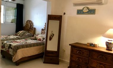 Casa de playa en Yucalpetén completamente amueblada