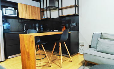 Departamento tipo loft en renta amueblado y equipado en la colonia Arcos Vallarta, Guadalajara, cerca de Centro Magno y Glorieta Minerva