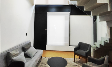 Departamento tipo loft en renta amueblado y equipado en la colonia Arcos Vallarta, Guadalajara, cerca de Centro Magno y Glorieta Minerva