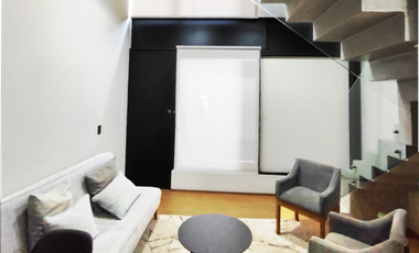 Departamento tipo loft en renta amueblado y equipado en la colonia Arcos Vallarta, Guadalajara, cerca de Centro Magno y Glorieta Minerva