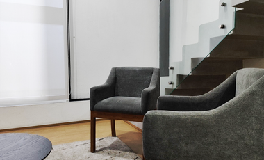 Departamento tipo loft en renta amueblado y equipado en la colonia Arcos Vallarta, Guadalajara, cerca de Centro Magno y Glorieta Minerva