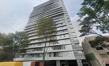 Venta de Departamento en Remate, con terraza y estacionamiento en zona de alta plusvalía, Benito Juarez, CDMX