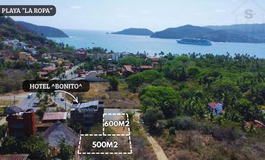 LOTE EN LA ROPA ZIHUATANEJO