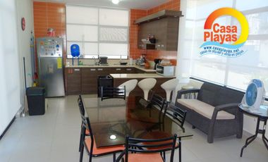 Casa Moderna de Venta en Playas, Vía Ocean Club, Shangrilá, Cdla. Cerrada Neem