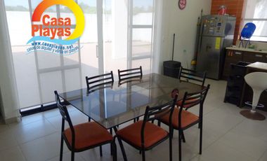 Casa Moderna de Venta en Playas, Vía Ocean Club, Shangrilá, Cdla. Cerrada Neem