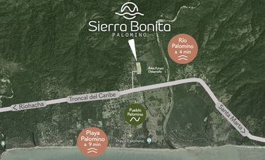 En Palomino, Conjunto de Lotes de 1000 m2 Urbanizados cerca al Río y al Mar