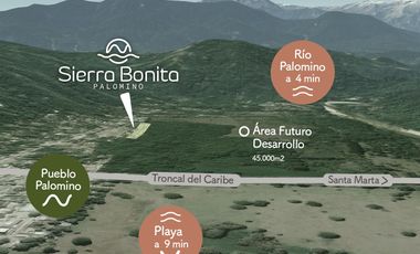 En Palomino, Conjunto de Lotes de 1000 m2 Urbanizados cerca al Río y al Mar