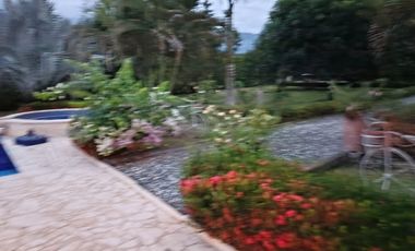 CASA CAMPESTRE, DE UN SOLO NIVEL, EN SOPETRAN, VEREDA EL RODEO, ANT
