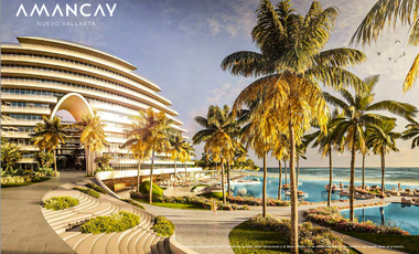 DEPARTAMENTO FRENTE AL MAR EN VENTA EN NUEVO VALLARTA EN AMANCAY