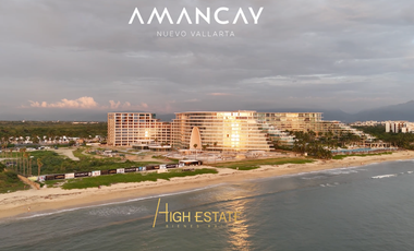 DEPARTAMENTO FRENTE AL MAR EN VENTA EN NUEVO VALLARTA EN AMANCAY