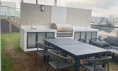 LINDO DUPLEX DE ESTRENO - 120 METROS - 2 DORMITORIOS - TERRAZA  - PISO 13 - VISTA EXTERNA  - 2 COCHERAS  - ÁREAS COMUNES