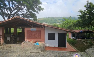 Finca en la parcealción La Siria con piscina en venta. Amagá - Antioquia