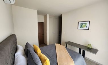 RENTO DEPARTAMENTO AMUEBLADO DE LUJO TORRE NUBO $22,000.00 INC. MTTO. 2 RECAMARAS
