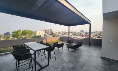 RENTO DEPARTAMENTO AMUEBLADO DE LUJO TORRE NUBO $22,000.00 INC. MTTO. 2 RECAMARAS