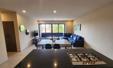 RENTO DEPARTAMENTO AMUEBLADO DE LUJO TORRE NUBO $22,000.00 INC. MTTO. 2 RECAMARAS