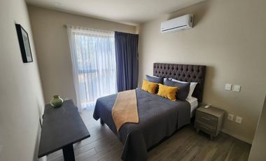 RENTO DEPARTAMENTO AMUEBLADO DE LUJO TORRE NUBO $22,000.00 INC. MTTO. 2 RECAMARAS