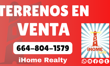 TERRENOS EN VENTA COLONIA VALLE BONITO - 50% DESCUENTO