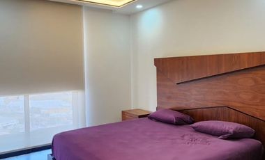 RENTO DEPARTAMENTO LOFT DE UNA RECAMARA AMUEBLADO DE LUJO TORRE NYMPHE $22,500.00 INC. MTTO E INTERNET