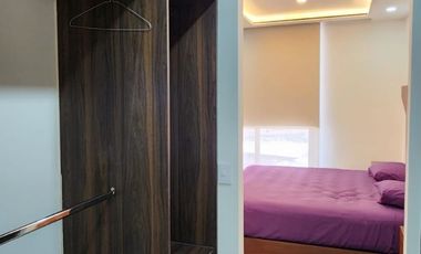RENTO DEPARTAMENTO LOFT DE UNA RECAMARA AMUEBLADO DE LUJO TORRE NYMPHE $22,500.00 INC. MTTO E INTERNET