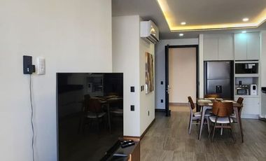 RENTO DEPARTAMENTO LOFT DE UNA RECAMARA AMUEBLADO DE LUJO TORRE NYMPHE $22,500.00 INC. MTTO E INTERNET
