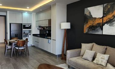 RENTO DEPARTAMENTO LOFT DE UNA RECAMARA AMUEBLADO DE LUJO TORRE NYMPHE $22,500.00 INC. MTTO E INTERNET