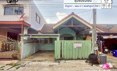 หมู่บ้านชุมชนร่มเย็น ทำเล : ลำลูกกา - คลอง 2 ( ซอยลำลูกกา 11/2 ) (B)
