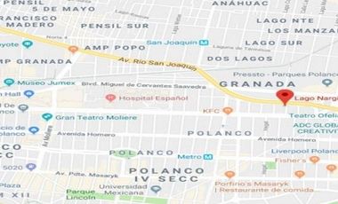 Venta de Departamento en Remate, cerca de Plaza Antara y Carso, Col. Granada, Miguel Hidalgo, CDMX