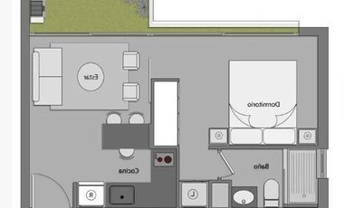Se venden 2 departamentos UF. 2.060 c/u. sector A. Vespucio/ Las Torres