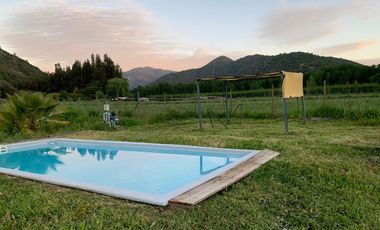 Parcela Hermosa de 8600 m2 de terreno en las cabras , 3 dormitorios 2 baños