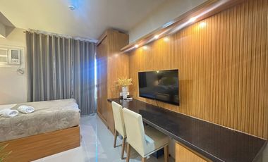 NEWLY FURNISHED STUDIO IN JTOWER RESIDENCES BACK OF SM JMALL