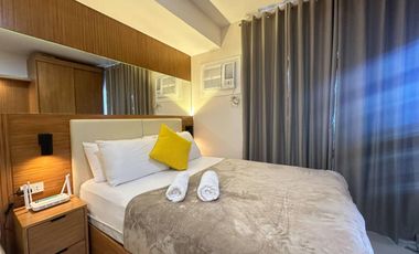 NEWLY FURNISHED STUDIO IN JTOWER RESIDENCES BACK OF SM JMALL